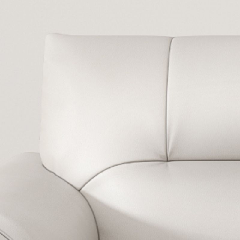 Ultra-Modern Sewn Pillow Back Sofa 33.46"H Pillow Top Arm Wear Resistance Sofa