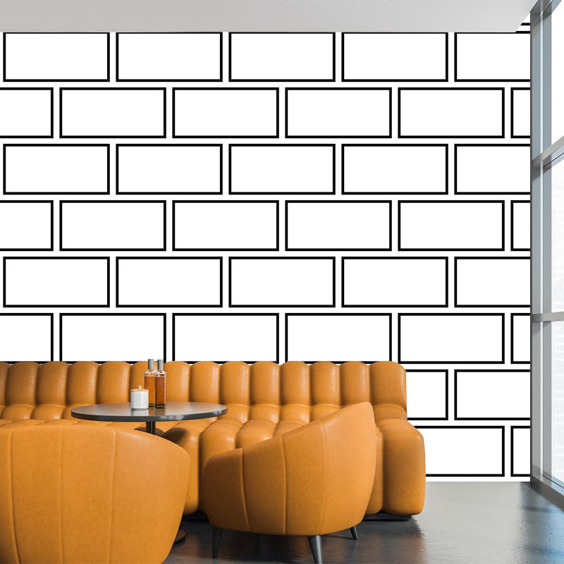 Extra großes Geometrie-Wandbild, sanfte Farben, Illustrationsstil, Wandkunst für Heimdekoration