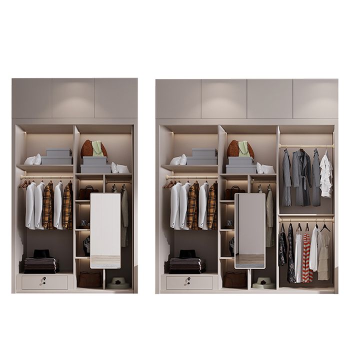 Sliding Wooden Wardrobe Cabinet Contemporary Wardrobe Armoire
