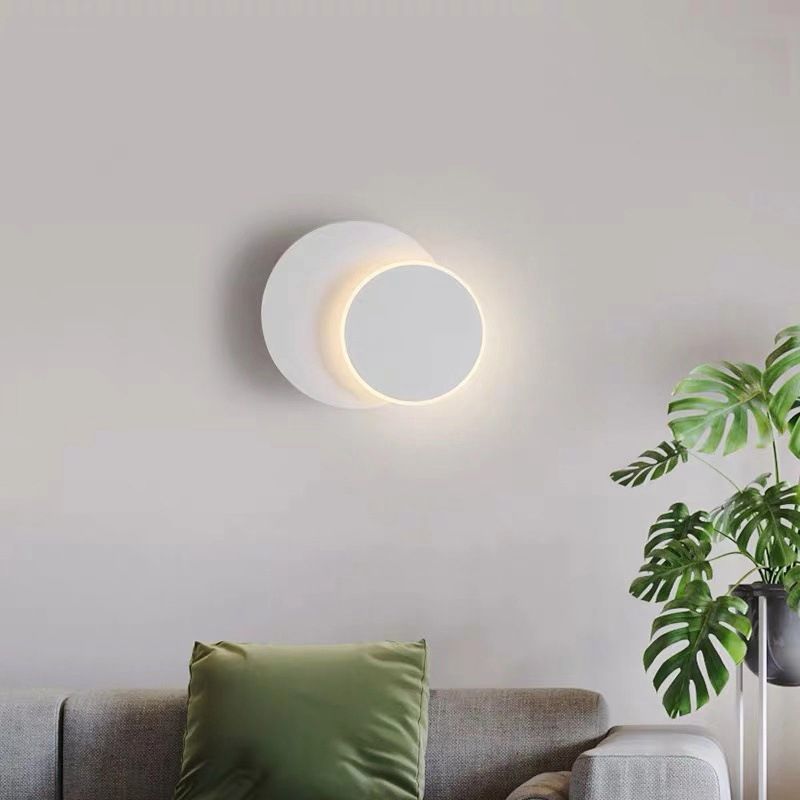 Lumo a monte a parete ruotabile a LED Light Nordic Simple Style Sconce Light per letto per camera da letto