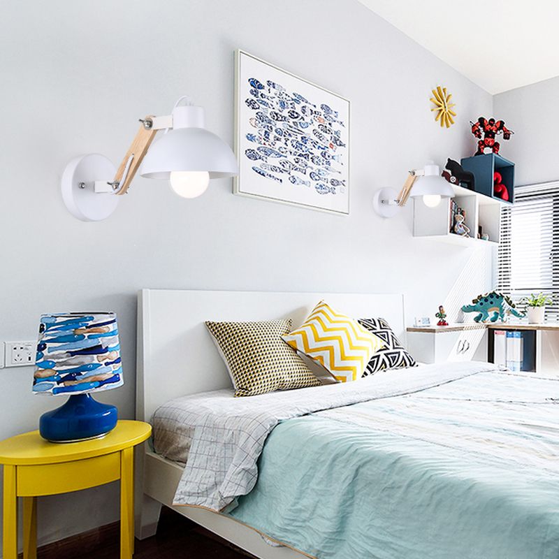 Sala de estar de la sala de pared apliques de metal de metal de luz montada en la pared para dormitorio