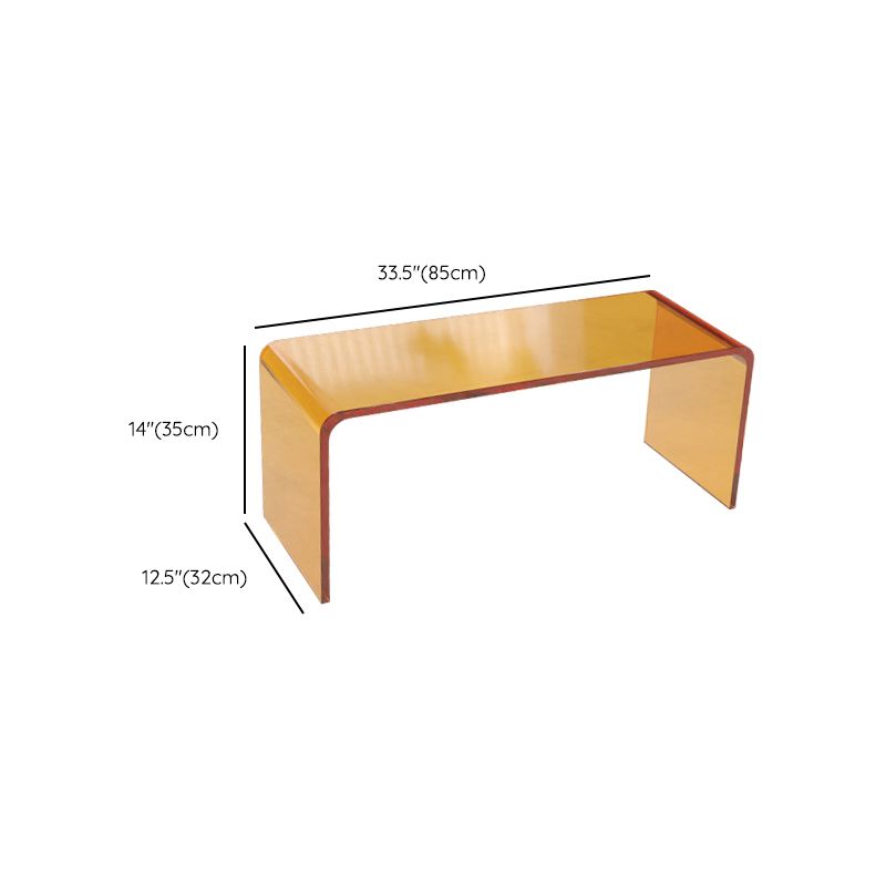 Contemporary 2 Nesting Coffee Table Set Square 4 Legs Cocktail Table