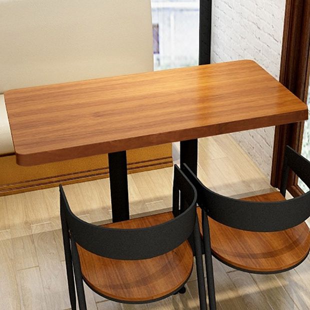 Industrial Style Dining Room Collection Pine Solid Wood Dining Site Table