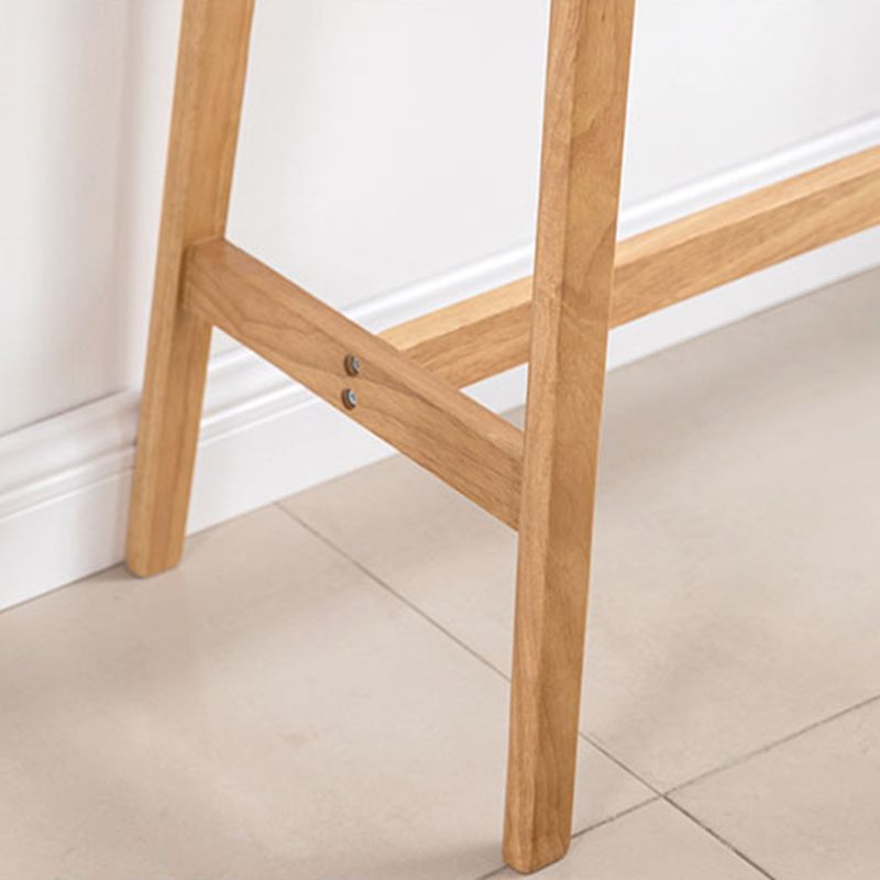 Modern Style Bistro Bar Table Solid Wood Rectangle Bar Table for Home