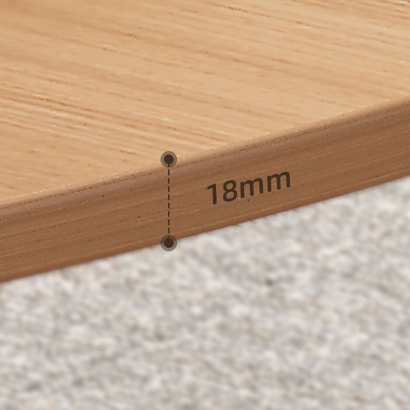 Contemporary Frame 1 Coffee Table Frame Wood Single Cocktail Table