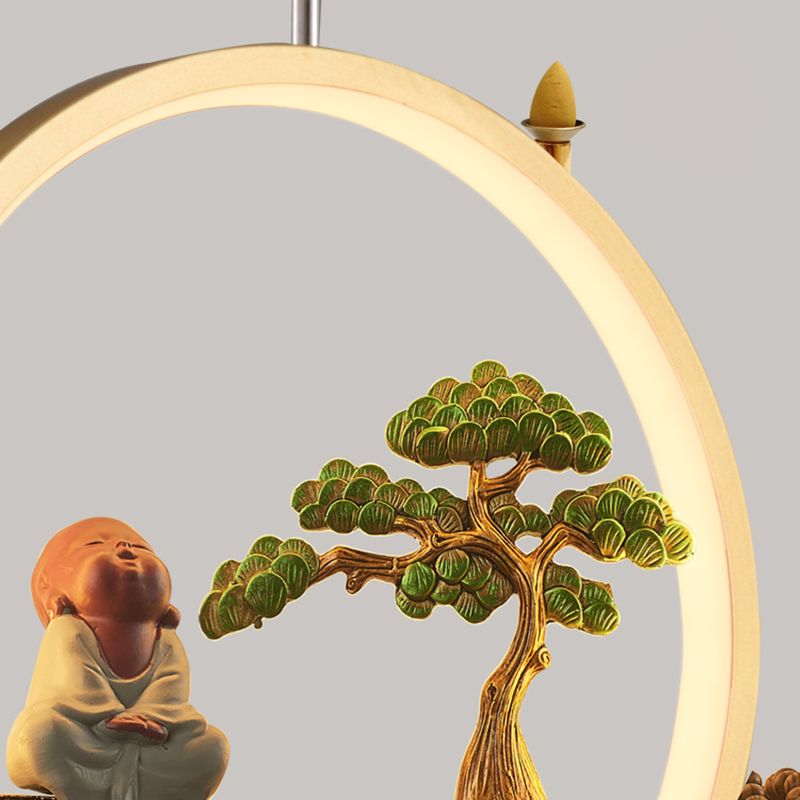 Tea Room Modern Island Lighting 2 Lights LED Linear Aluminum Pendant Light