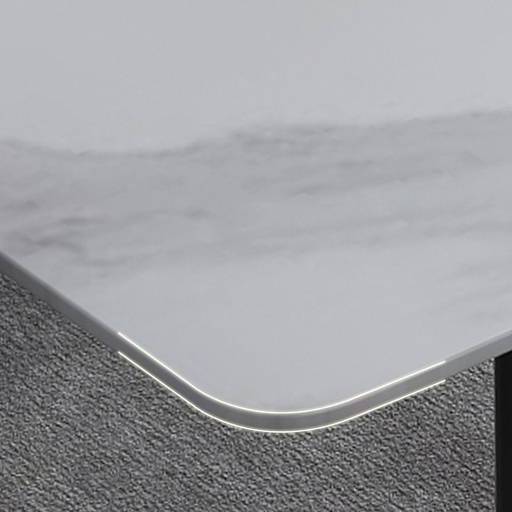 Contemporary Rectangle Table Set 1/4/5/7 Pieces Dining Set for Home Use