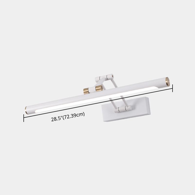 Postmodern Globe Vanity Sconce Lights Acrylic Wall Mount Light Fixture for Bathroom