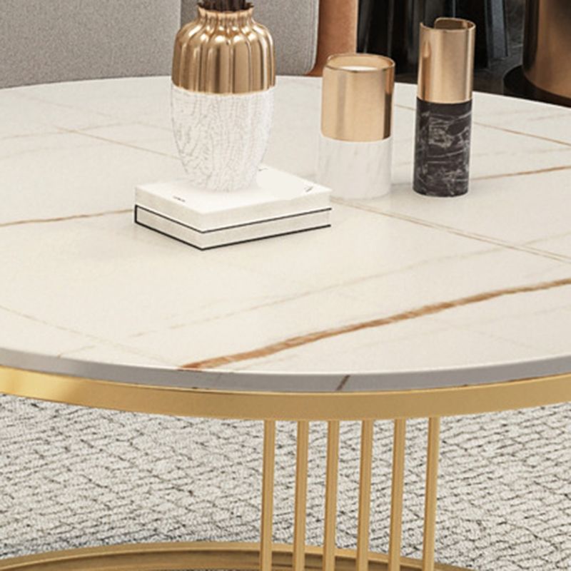 Round Nesting Coffee Table Minimalist Coffee Table for Living Room