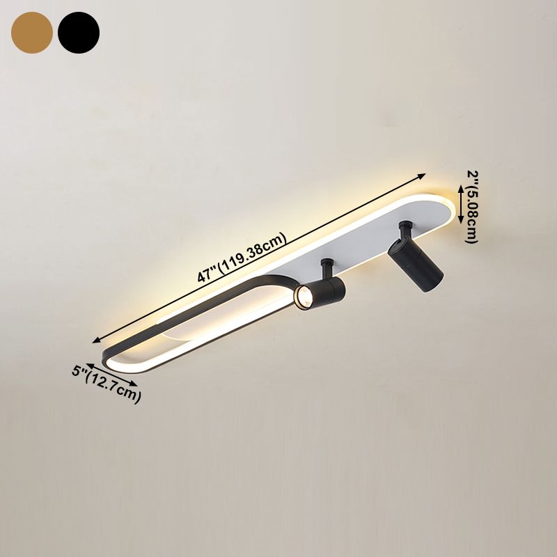 Metal Ceiling Lamp Fixture Modern Style LED Ceiling Mount Light Fixture