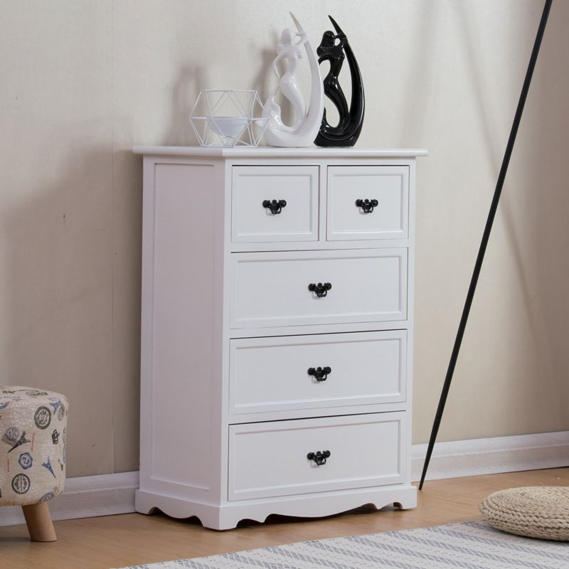 Solid Wood Accent Chest with Drawers 11.81" Wide Rectangle Chest