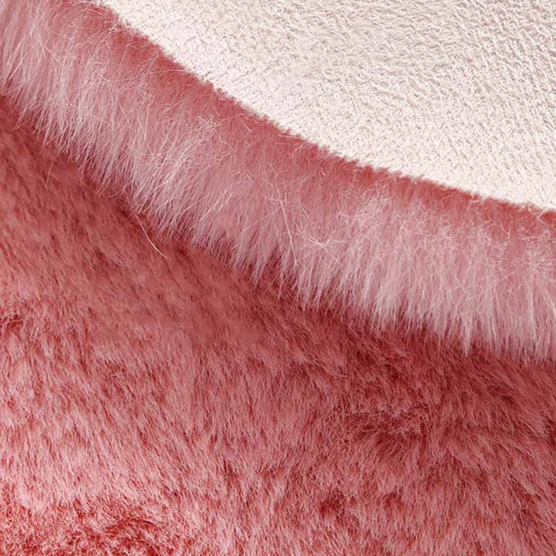 Folw Pure Color Rug Plüsch Polyesterbereich Teppich Fleckenfester Teppich für Wohnkultur