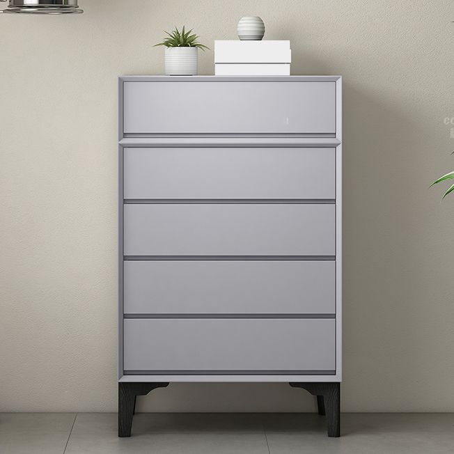 Contemporary Storage Chest Dresser Solid Wood Dresser with 3/4/5 Drawers