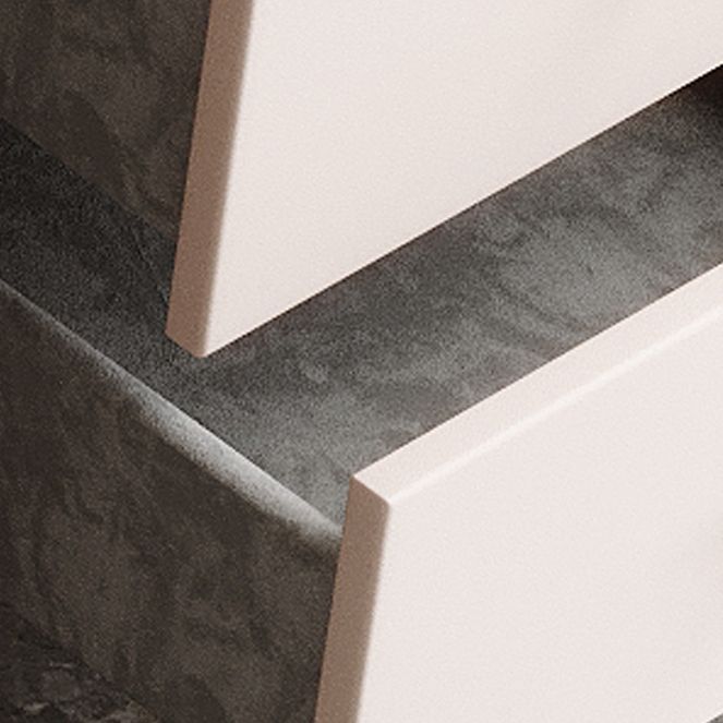 Contemporary Glam Storage Chest Stone Storage Chest Dresser for Bedroom