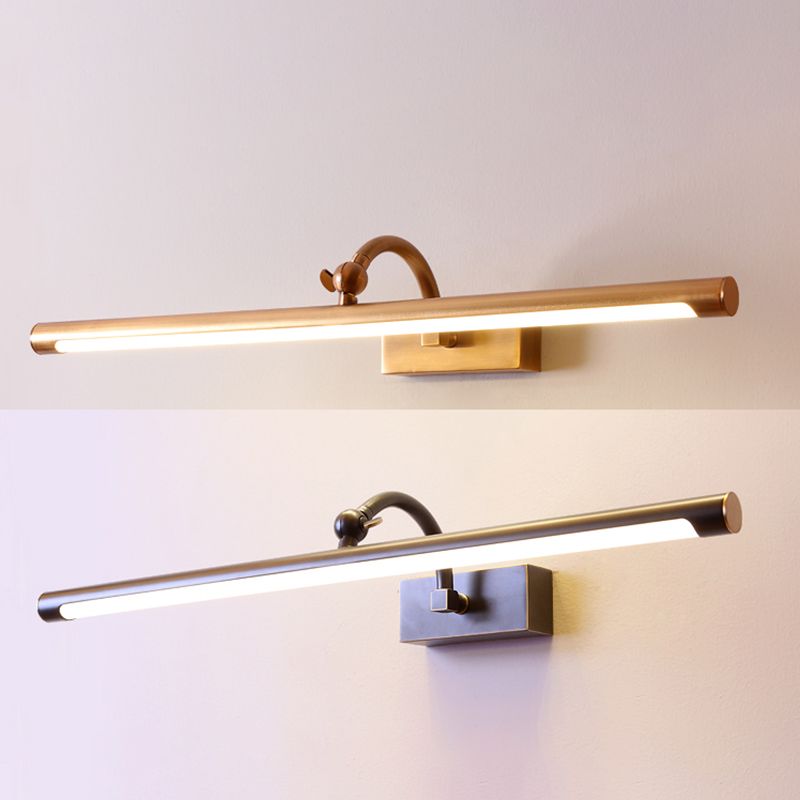 Lámparas de pared LED geométricas de estilo moderno metal 1 luces de montura de pared de espejo de 1 luces