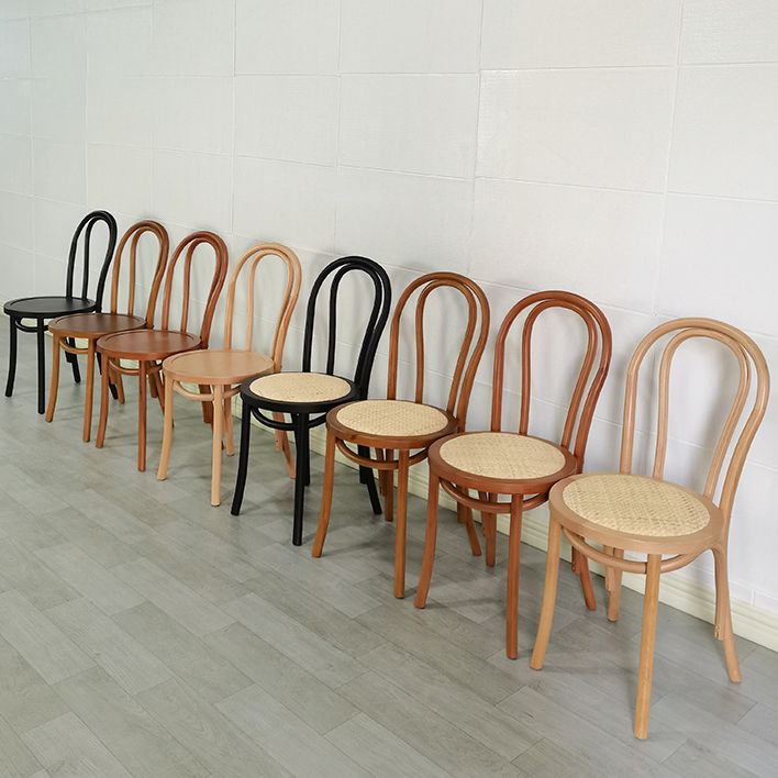 Chaise de bois de style moderne Windsor côté arrière de cuisine de cuisine