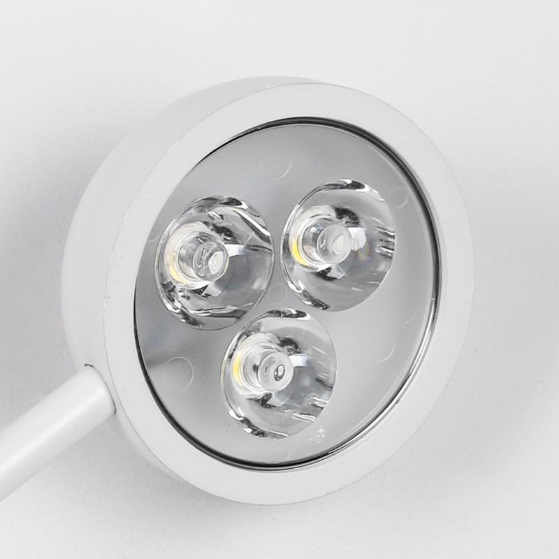 Lámparas lineales luminosos aplanador moderno metal de metal 2 pared de luz