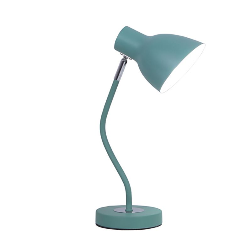 Stile moderno a forma di cono illuminazione da tavolo metallo 1 lampada da tavolo leggera per camera da letto