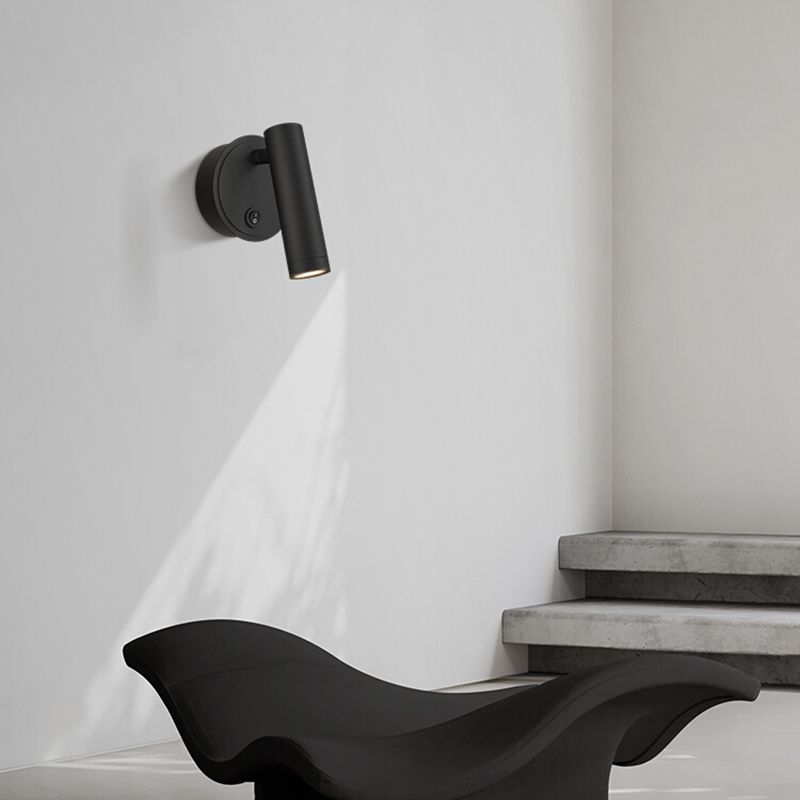 Modern Style Aluminum Wall Light 5.5" High Reading Wall Sconce for Bedroom