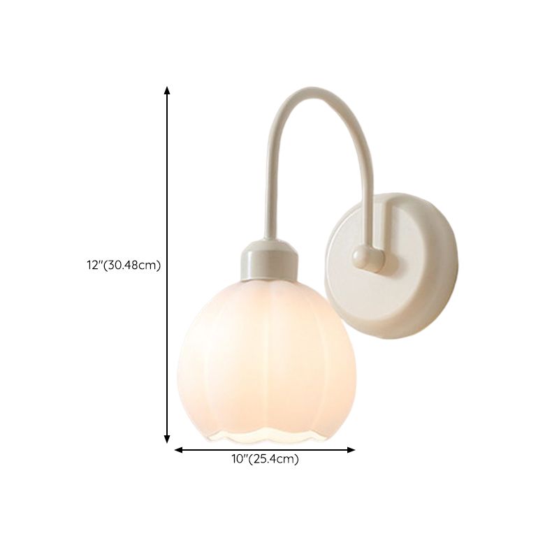Unique Shape Wall Light Sconces Modern 1 Light Wall Lighting Fixtures for Bedroom