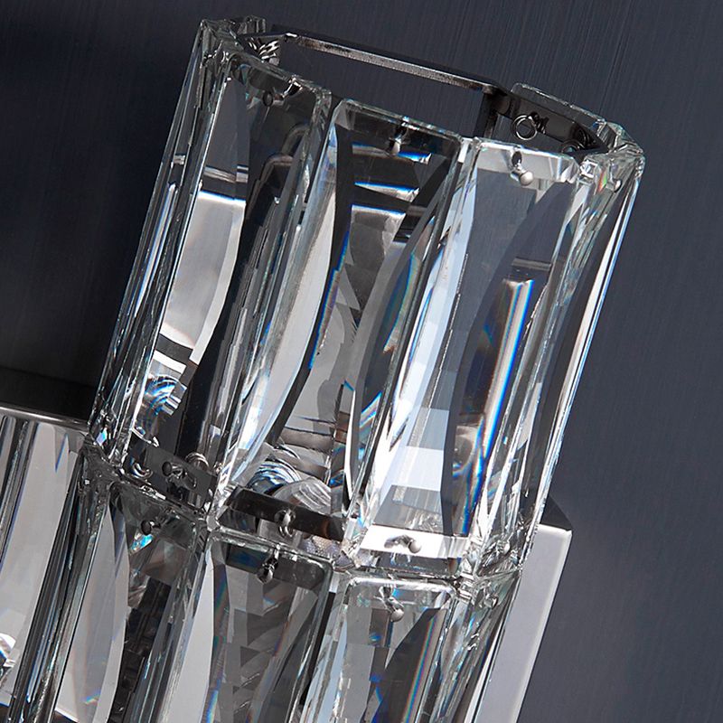 Transparante cilinderwand SCONCE Verlichting Moderne stijl Crystal Wall Mounted Lights