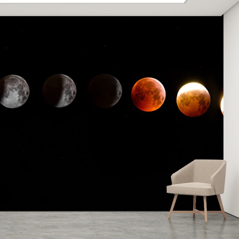 Environment Friendly Mural Wallpaper Galaxy Photography Bedroom Wall Mural