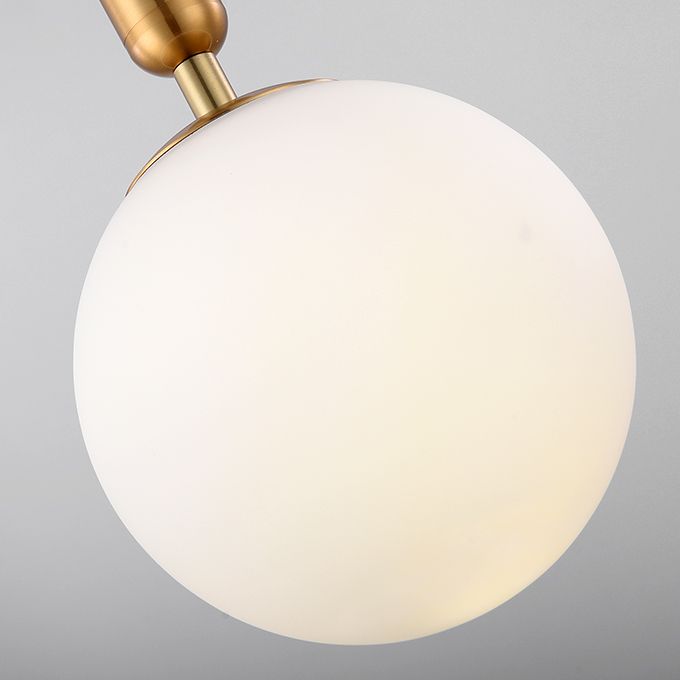 Glas kugelförmige Wandlampen zeitgenössische 1 leichte Wandleuchte Leuchten