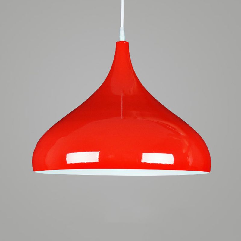 Macaron Matel Hanging Light, Nordic 1-Light Pendant Lighting for Living Room