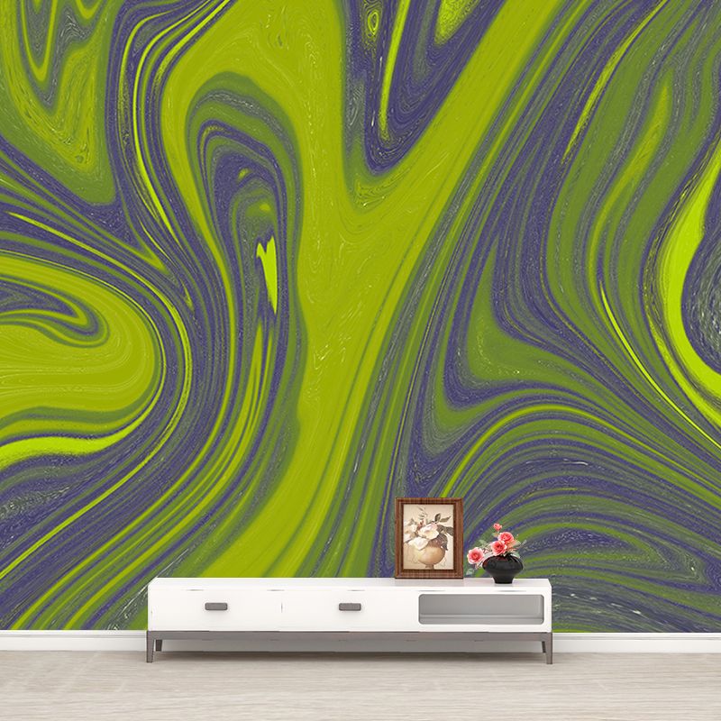 Modern Illustration Mural Wallpaper Abstract Style Sitting Room Wall Mural