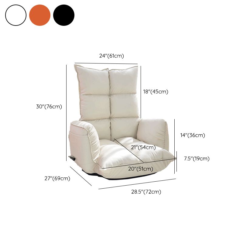 Position Lock Recliner Manual-Handle Lumbar Support Standard Recliner