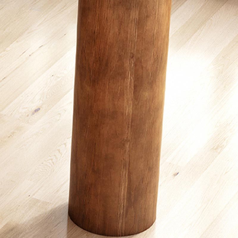 Irregular Shape Pine Wood Top Bar Table Modern Bar Table with Double P