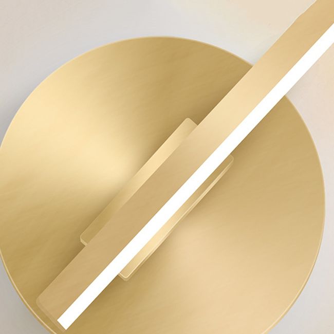 Modern Style Linear Wall Sconces Metal Multi Lights LED Light Fixture