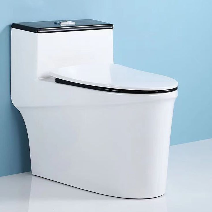 Modern 1-Piece Toilet Bowl Floor Mount White Urine Toilet for Washroom