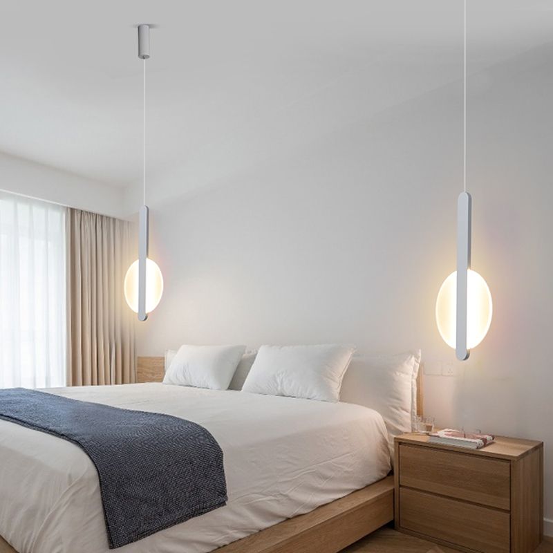 Moderne Acrylheizenleuchte LED -LED -Anhänger Licht für Wohnzimmer