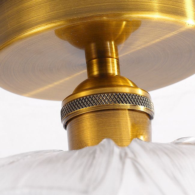 Nordic Ceiling Light Creative Glass Flush Mount Lighting Fixture for Bedroom