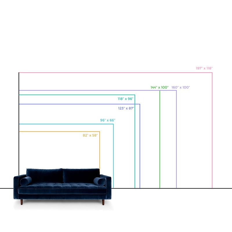 Living Room Mildew Resistant Wall Mural Wallpaper Space Extension Pattern