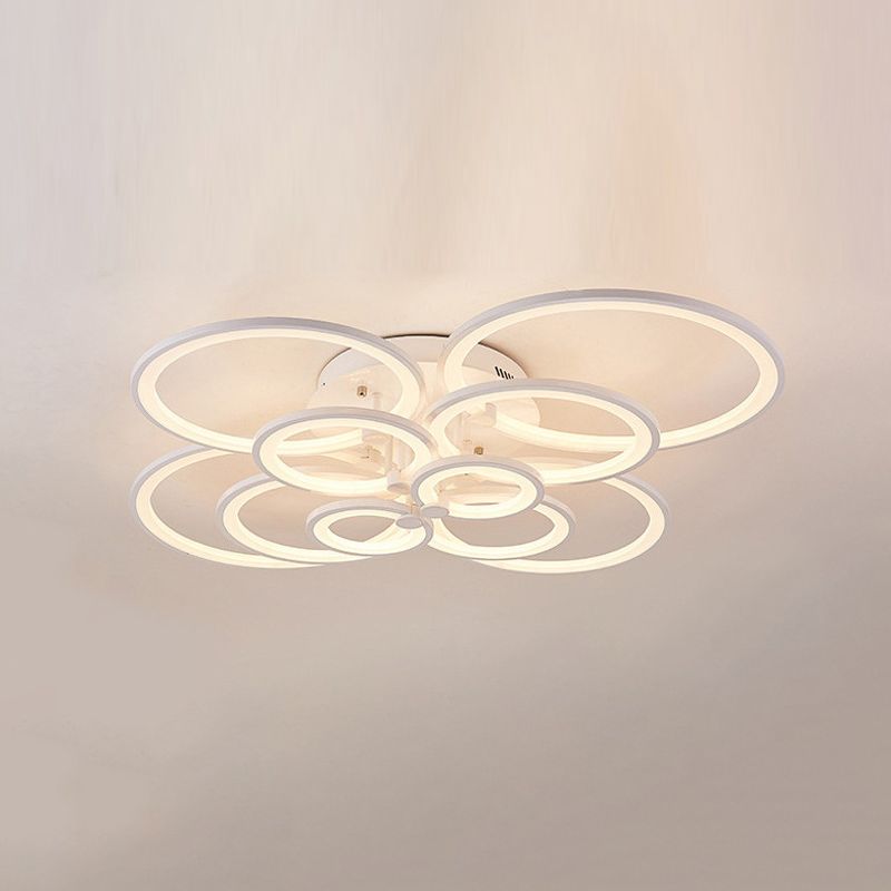 Luz de techo de estilo moderno Simplicidad Flush Mount Lighture para sala de estar