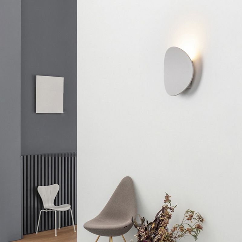 Metall Biegung Wandleuchte moderne Stil 1 Leicht Wandmontage Beleuchtung