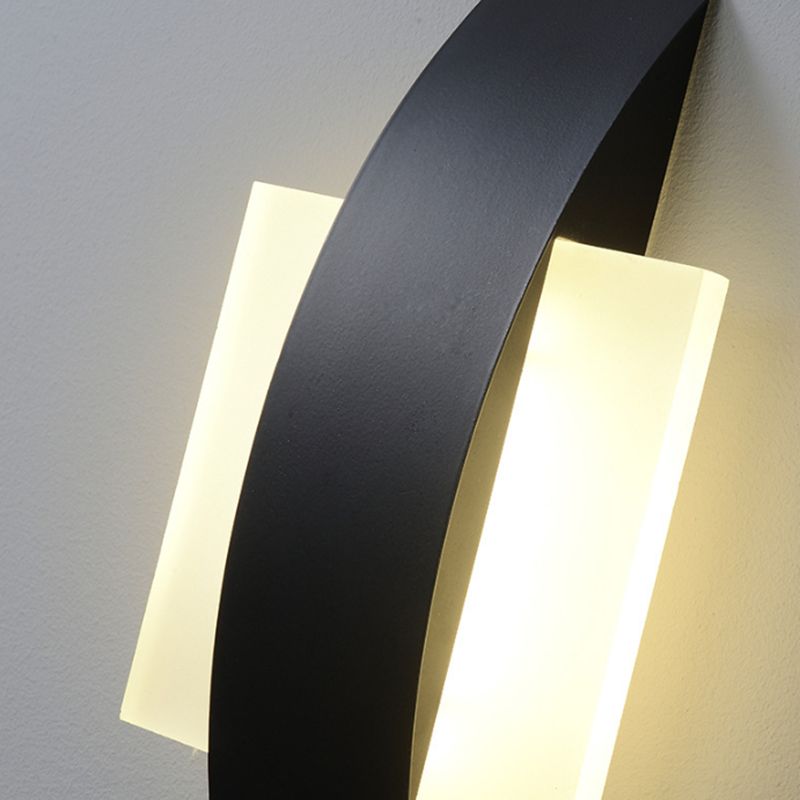 Geometric Wall Lighting Contemporary Metal 1 Light Wall Sconces