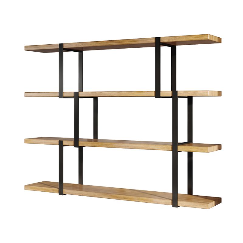 Industrial Style Open Bookshelf Etagere Shelf Bookcase for Home