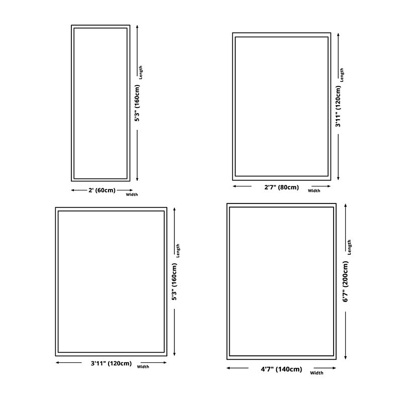 Stilvoller Bereich Teppich moderner abstrakter Druckteppich waschbarer Polyester Teppich mit rutschfestem Hintergrund
