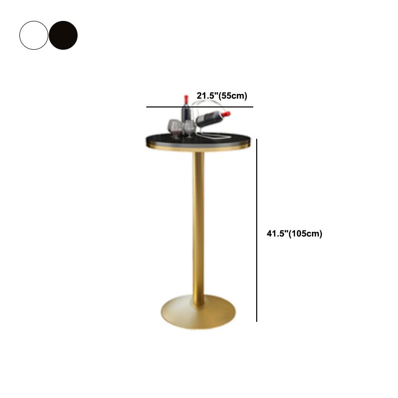 Glam Bar Pub Table Set 1/3/5 Pieces Bar Table and Stools for Dining Room