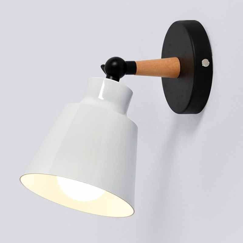 Modern Style Flared Sconce Light Fixtures Metal 1 Light Wall Lighting Ideas