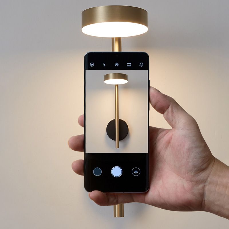 Luz de luz cálida/blanca/neutral apliques de luz contemporáneos de montaje de pared.