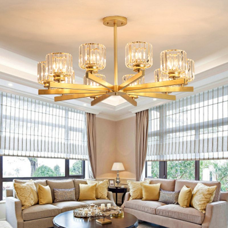 Lichte moderne luxe stijl verticale hanger verlichtingsarmaturen kristal hanglampje