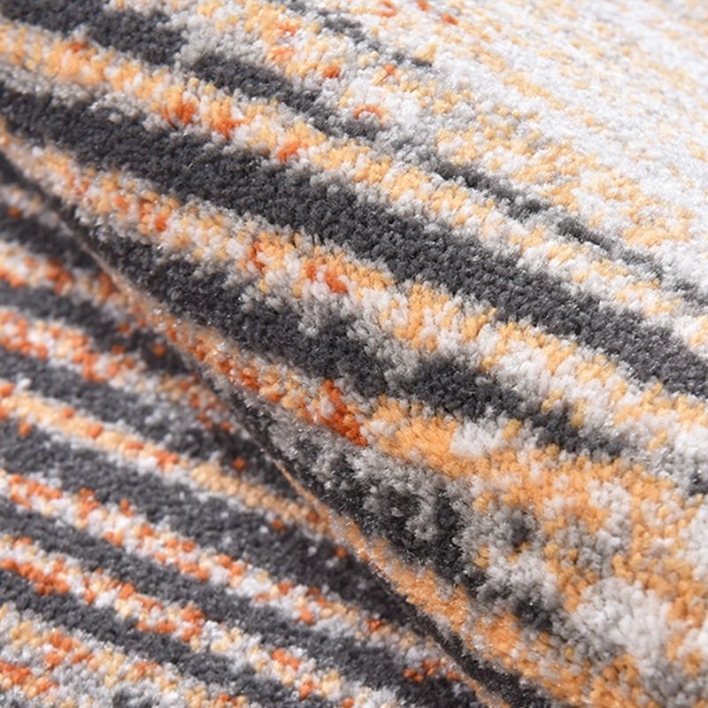 Simplicity Area Rug Abstract Round Rug Polyester Washable Rug for Home Decor