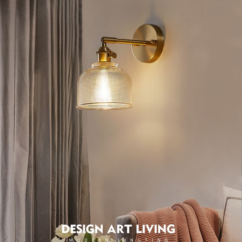 Bewaffnete Leuchtenleuchte kreative einfache Style Glass 1 Lichtleuchten