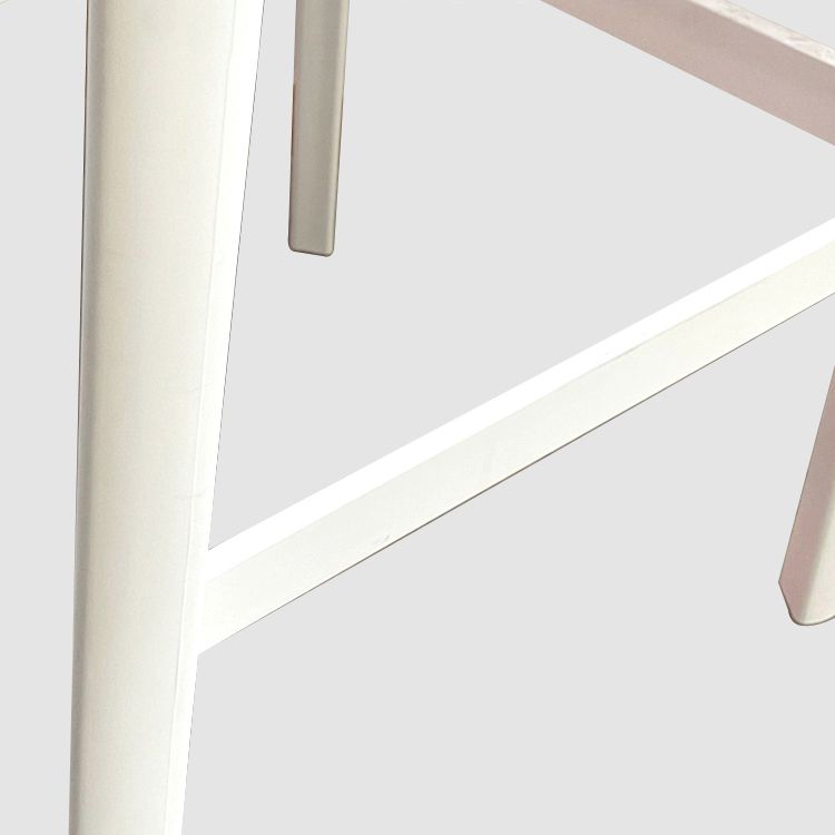 Modern Style Bar Stool Plastic Backrest Bar Stools for Dining Room