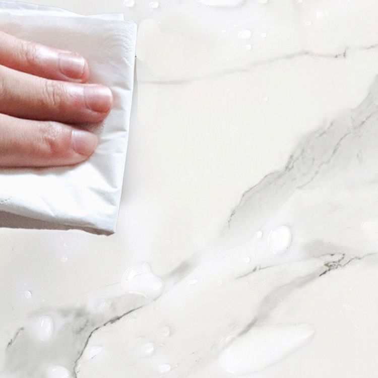12" x 24" Marbling Single Tile Waterproof Backsplash Wall Tile for Bathroom