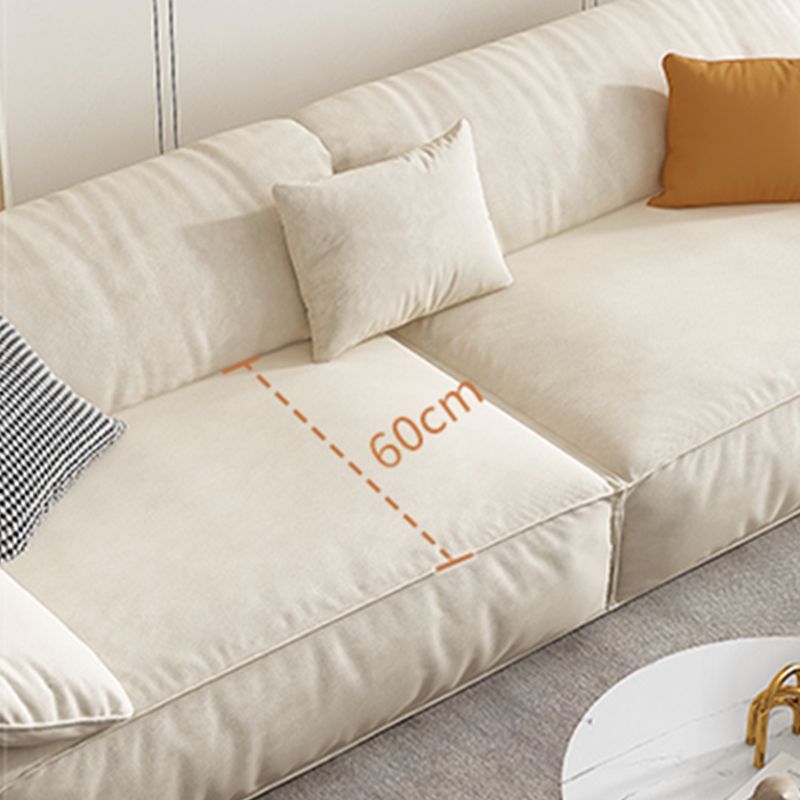 Stain Resistant Stationary Living Room Pillow Top Arm Standard Sofa